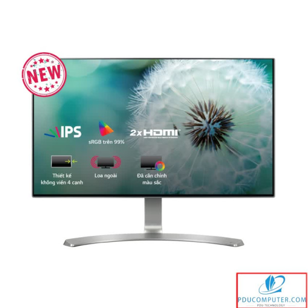 Màn hình LG 24MP88HV-S (24 inch/FHD/IPS/60Hz/5ms/250 nits/HDMI+DSub)