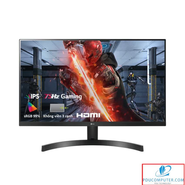 Màn hình LG 27MK600M-B (27 inch/FHD/IPS/75Hz/5ms/250nits/D-sub+HDMI)