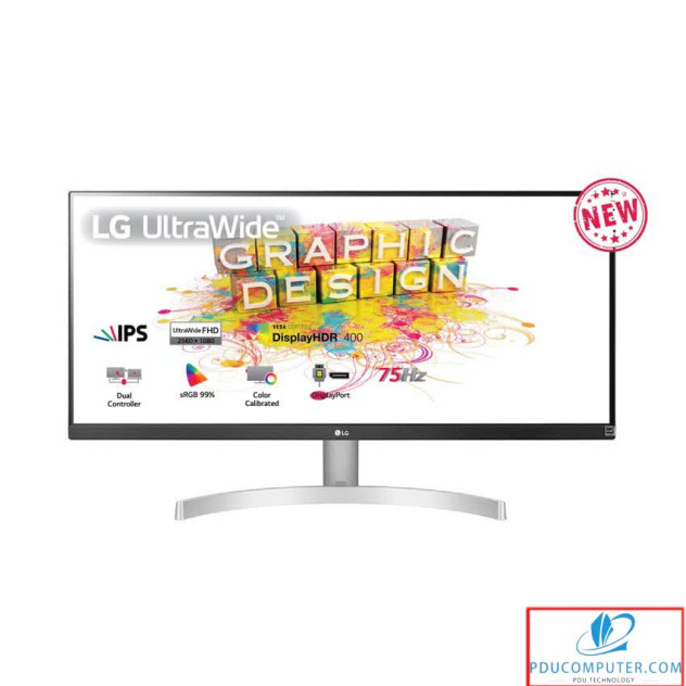 Màn hình LG 29WN600-W (29 inch/WFHD/IPS/75Hz/5ms/250 nits/HDMI+DP)