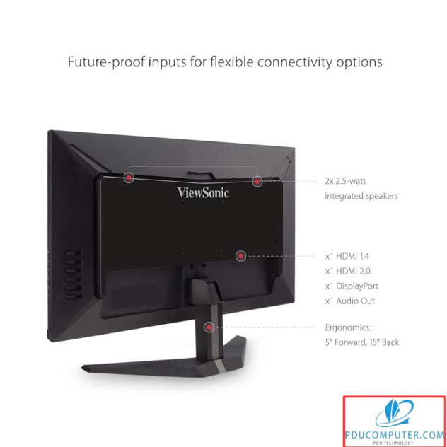 Màn hình Viewsonic VX2758-P-MHD (27 inch/FHD/LED/TN/144Hz/1ms/300 nits/DP+HDMI)